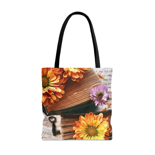 Flower Power -  Book Bag