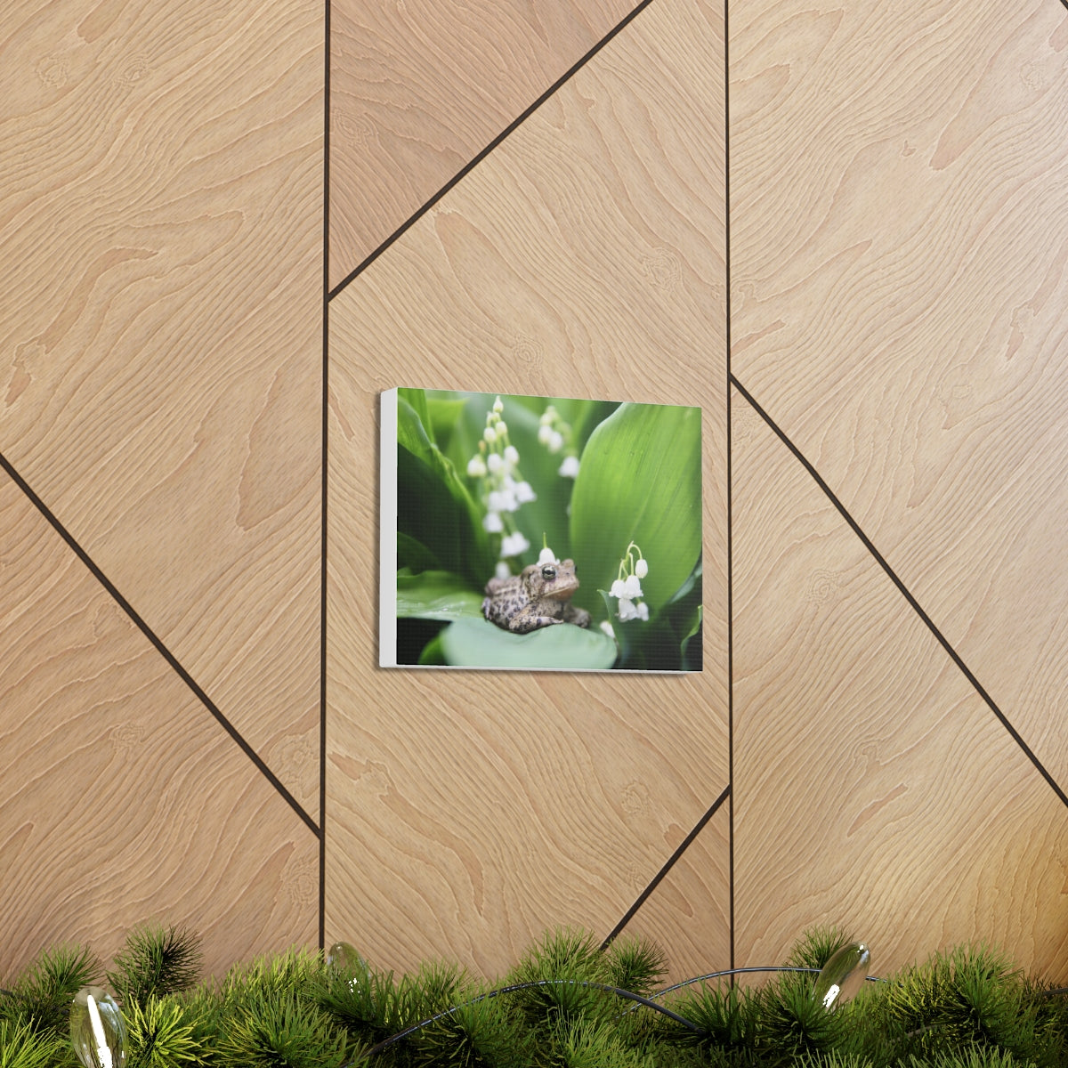 Toad and Lily - Canvas