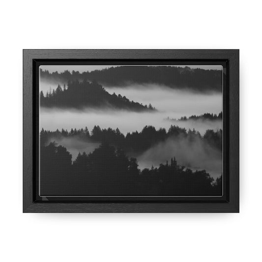 Mountains Framed Canvas