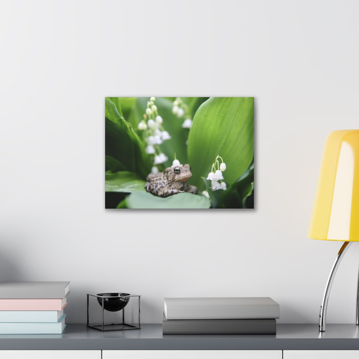 Toad and Lily - Canvas