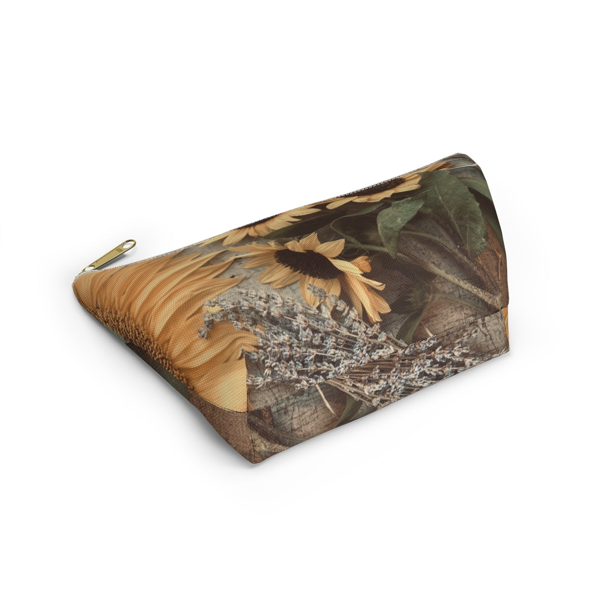 North Dakota Sunflower -  T-bottom Pouch