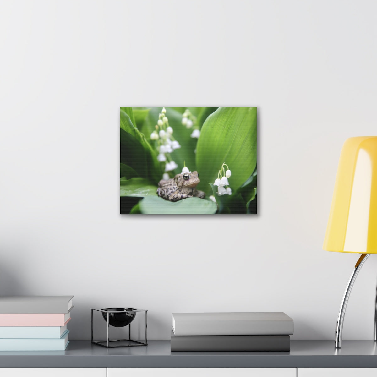 Toad and Lily - Canvas