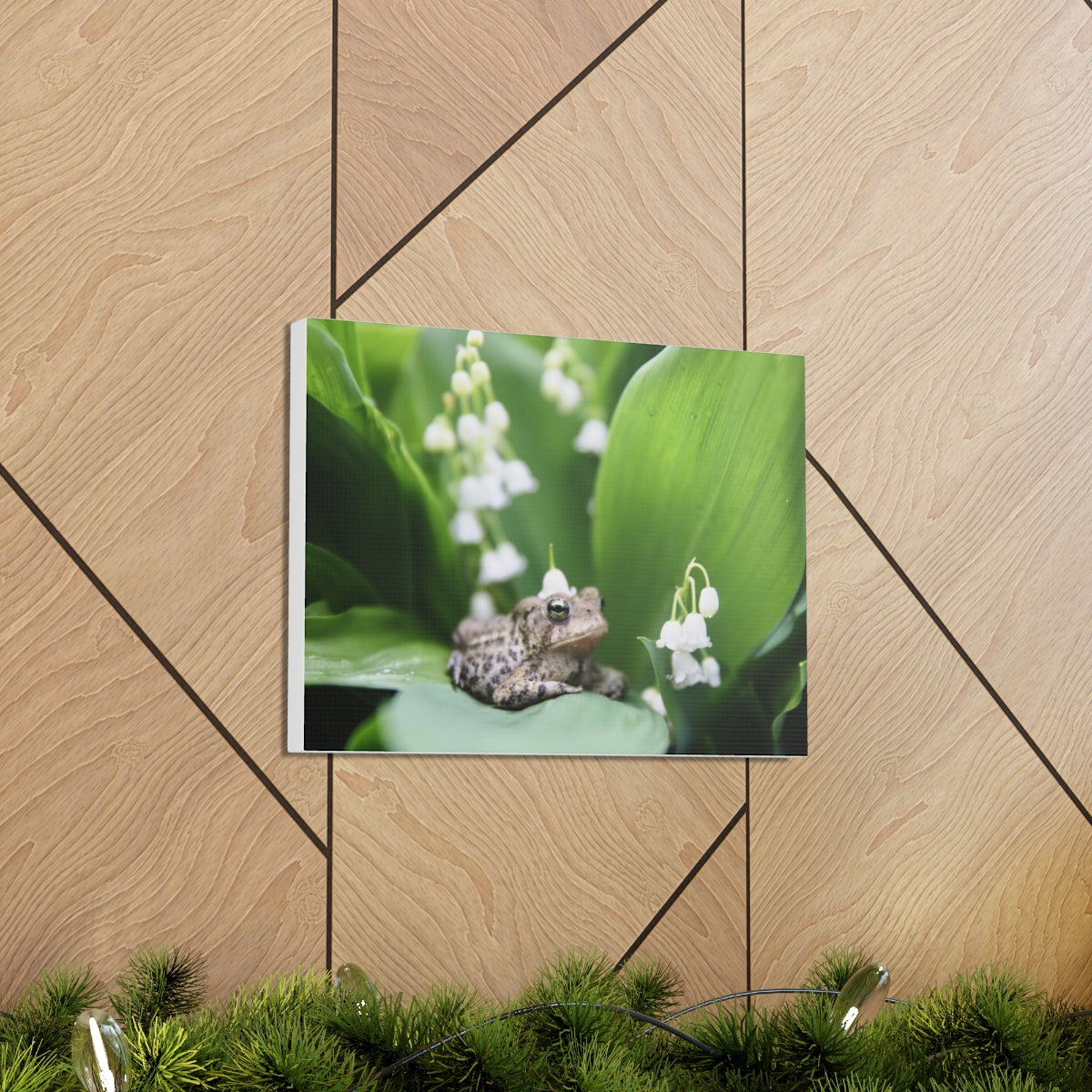 Toad and Lily - Canvas
