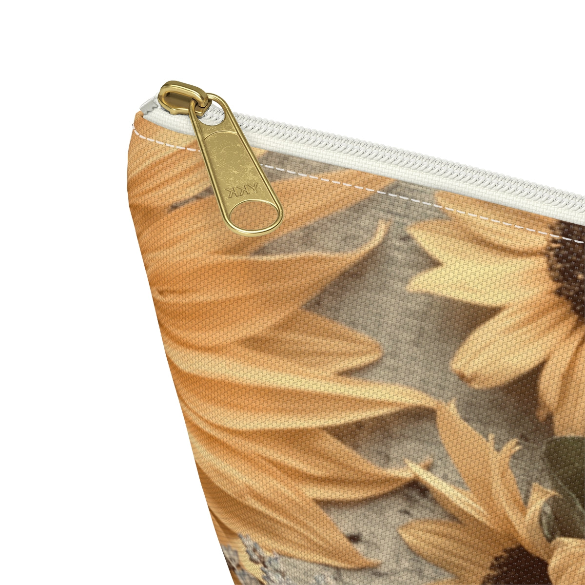 North Dakota Sunflower -  T-bottom Pouch