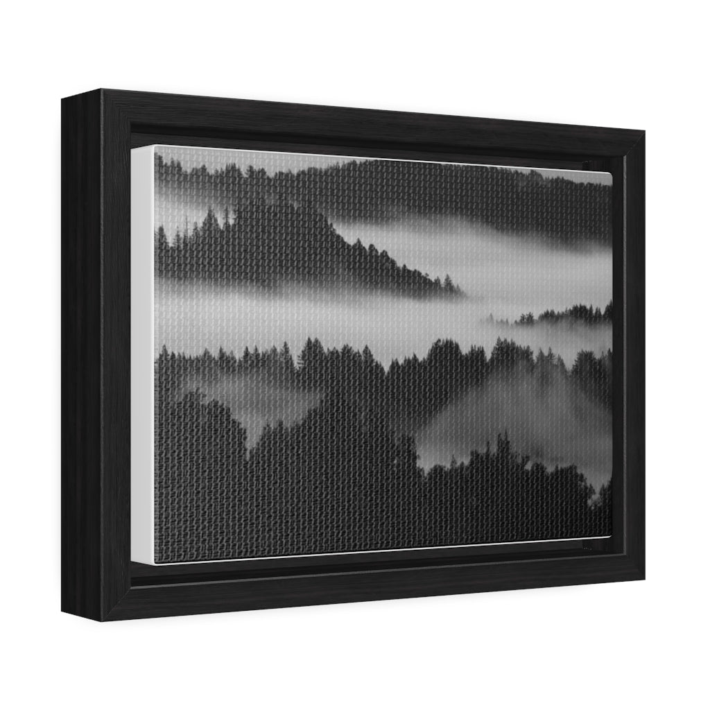 Mountains Framed Canvas