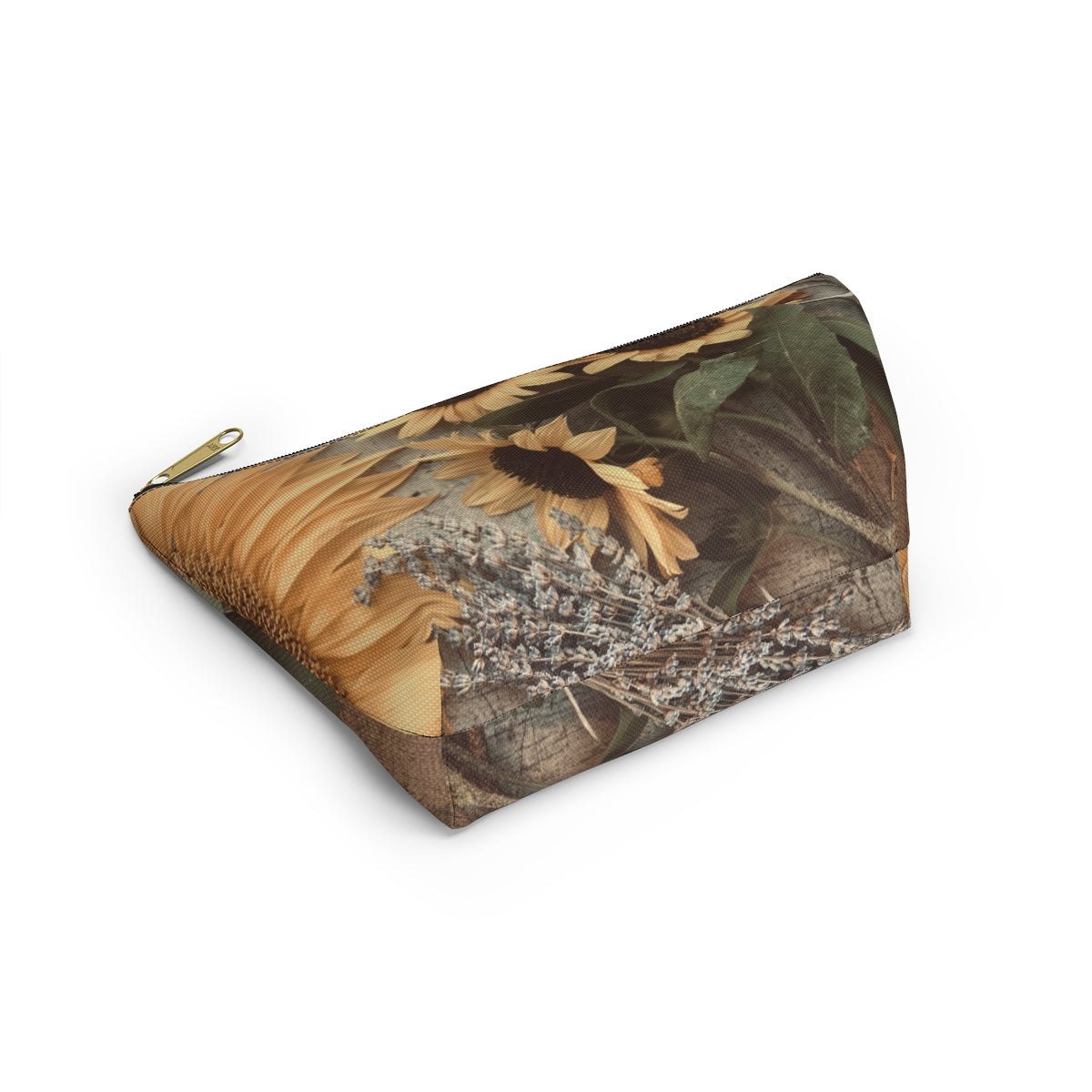 North Dakota Sunflower -  T-bottom Pouch