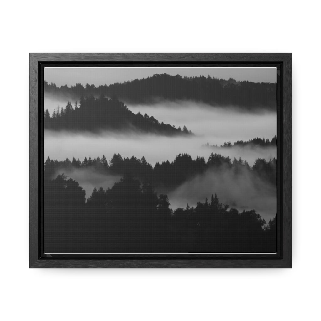 Mountains Framed Canvas
