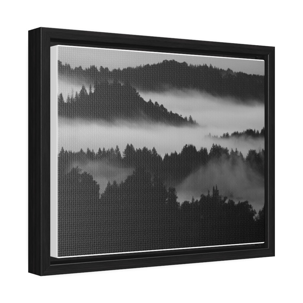 Mountains Framed Canvas